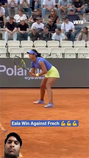 Eala vs Frech Highlights Rome 2026 #tennis #alexeala #ealavsrybakina
