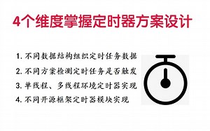 【c/c++开发】从 4 个维度掌握定时器方案设计