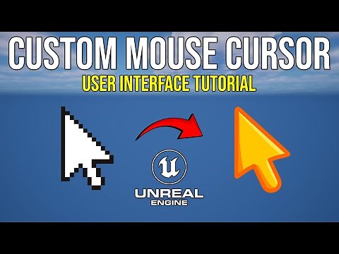 How To Add a Custom Mouse Cursor in Unreal Engine 5 (1 Minute Tutorial)