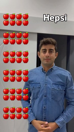 8.3K views · 609 reactions | In this video, you’ll learn Turkish indefinite pronouns such as hepsi (all), çoğu (most), yarısı (half), bazıları (some), birkaçı (a few), and hiçbiri (none)! ️ They are very common in daily conversations and help you sound more natural in Turkish.  #learnturkish #turkishforforeigners #türkçeöğreniyorum #turkishteacher | Turkish Lab | Facebook