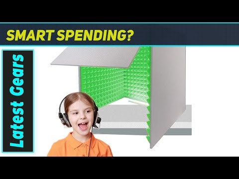 Green Portable Vocal Booth: The Ultimate Sound Isolation for Home Studios!