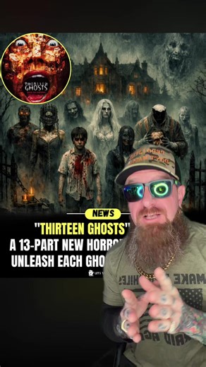 The movie 13 ghosts is now getting 13 prequels! #greenscreen | 13 ghosts tv series