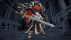 Minecraft Black Knight Build Schematic - 3D model by inostupid