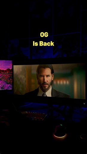 OG is back | John Wick Game - First Trailer | PS5 Games | #johnwick #onmance #shorts #aura