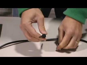 Drip Irrigation Adjustable dripper on spike