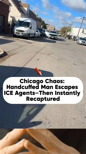 Detainee Breaks Free in Chicago ICE Raid, Agents Chase Him Down Fast | Sci-Tech Channel
