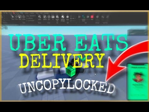 Roblox Advanced Uber Eats Delivery System Free