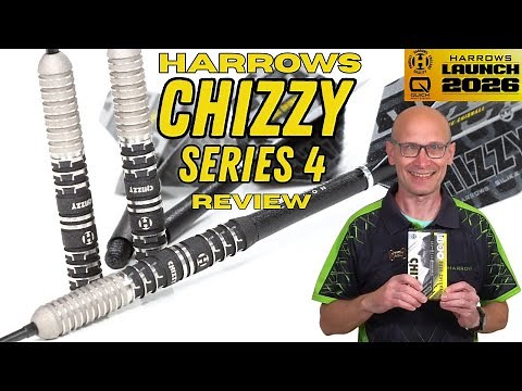 Harrows Dave Chisnall CHIZZY SERIES 4 Darts Review With New Quick Points And Sandblasted Coating