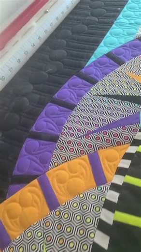 Quiltworx Quilt Made with Tula Pink Fabrics