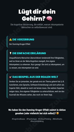 Lügt dir dein Gehirn? Die kognitive Verzerrung, die erklärt, warum ink...