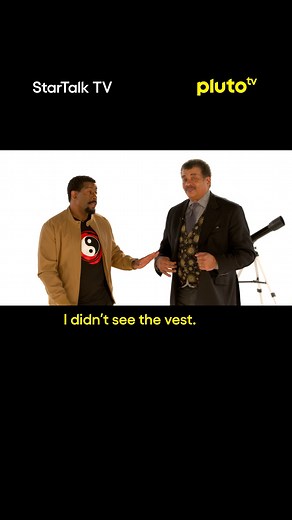 Neil's vest game is on another level. 🙌 Stream Neil deGrasse Tyson's StarTalk TV channel exclusively on Pluto TV in the History & Science category! https://pluto.tv/en/live-tv/65775a88b3801200084a39ed | Pluto TV