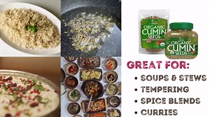 Jiva USDA Organic Cumin Seeds Whole 7oz - Packaged in Resealable Bag