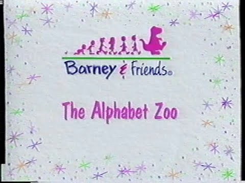 Barney & Friends: The Alphabet Zoo (But the Audio is a Semitone Lower)