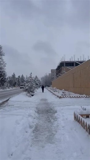 #snow in## Bishkek# kirghizistan #tweening