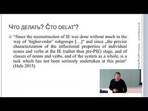 Indo-European nominal morphology and subgrouping | SOAS University of London