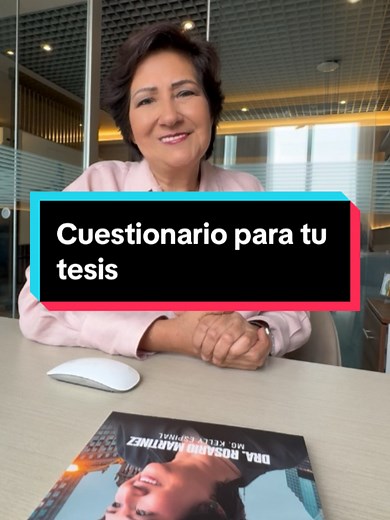 ¿No sabes cómo hacer un cuestionario para tu tesis? 🤔✍️ ¡Mira este ejemplo! 👀