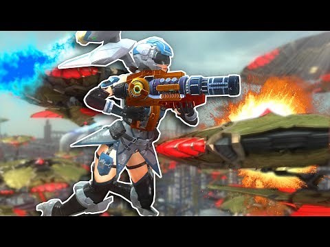 Defending Earth against Alien Invasion! - Earth Defense Force 5 Gameplay