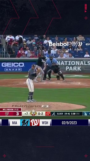 ¡ARRÁEZ ESTÁ ENCENDIDO EN EL NATIONALS PARK! 🔥🔥 El criollo va de 5-4 llegando a 181 imparables y 60 impulsadas 💪💪 Video: IVC #grandesligas #mlb #marlins #nationals #venezuela | BeisbolPlay