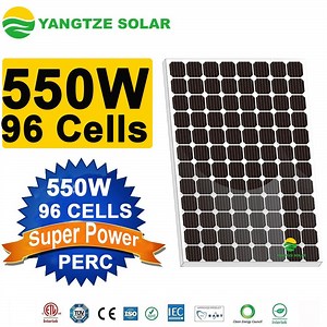 [Hot Item] Yangtze 500W 550W Solar Panel Mono 96 Cells