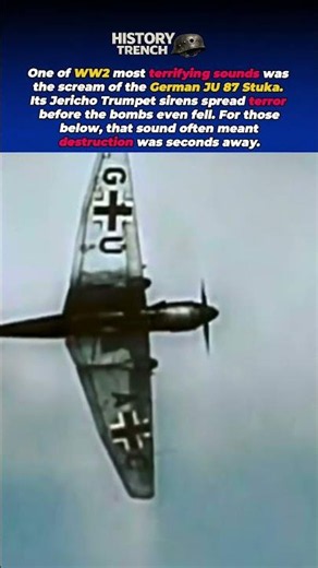 WW2 Most Terrifying Sound | Stuka | WW2 History