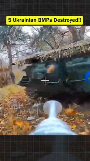 Massive Armor Loss — 5 Ukrainian BMPs Destroyed in Kupyansk!