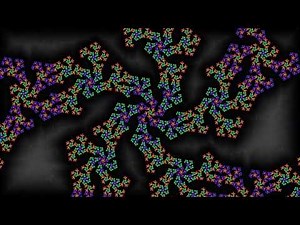 4K RGB PentaFlake (8) Infinite Zoom #fractal