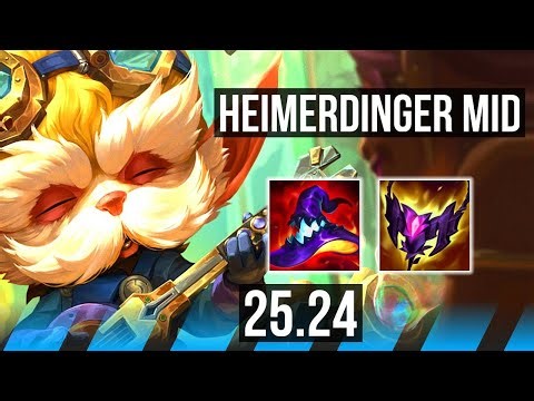 HEIMERDINGER vs YONE (MID) | NA Master | 25.24