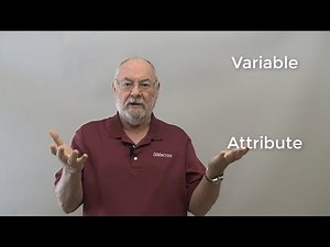 Confusion about Variable and Attribute Data