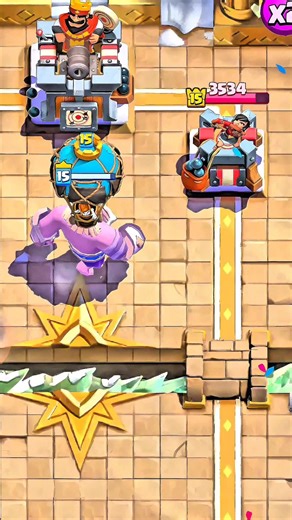 Instant Tower Destroy Push Strategy ⚡#clashroyale #shorts