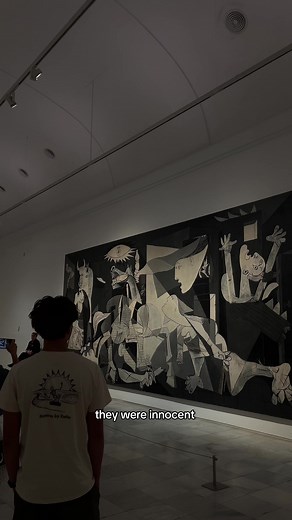 This is my Lady Jane Grey. Comissioned for the 1937 Paris exposition and placed behind glass and guarded 24/7 during its first showing outside of Paris. Picasso’s Guernica continues to be so heartbreaking and relevant #reinasofia #picasso #pablopicasso #guernica #art