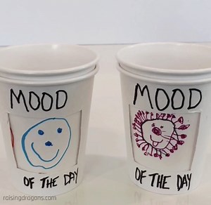 Mood of the Day Cups * ages 3+ ⋆ Raising Dragons
