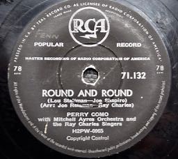 Perry Como - Round And Round / Mi Casa, Su Casa