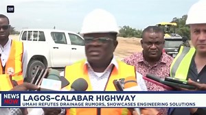49K views · 1.2K reactions | LAGOS -CALABAR COASTAL ROAD Minister Senator Engineer David Nweze Umahi, CON reiterating the facts, He said: standard underground drainage systems is being constructed, states need for regular television stations to visit for regular updates for the general public. | Barr IsmaeelAhmed MediaTeam | Facebook