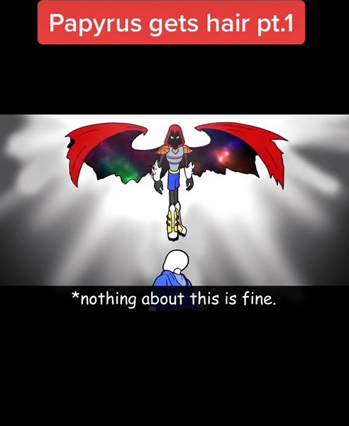 Papyrus Gets Hair: A New Look for Undertale Characters