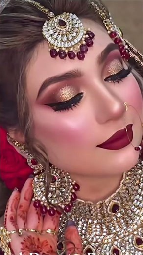 Perfect Cut Crease in 60 Seconds #bridaleyemakeup #shorts