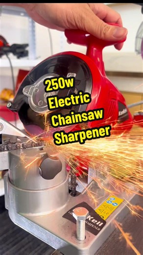 Effortless Chainsaw Grinding with This Sharpener