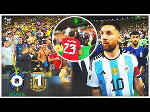 Les VIOLENTS AFFRONTEMENTS de Brésil-Argentine font EXPLOSER Lionel Messi | Revue de presse