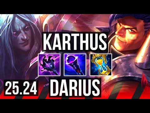 KARTHUS vs DARIUS (TOP) | KR Master | 25.24
