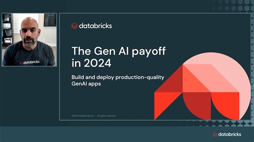 The Gen AI payoff in 2024