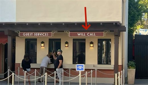 洛杉矶环球影城检票口旁的“will call”，啥意思？