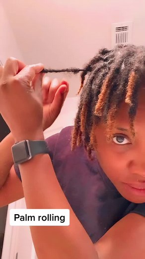 How to Palm Roll Your Locs: A Quick Tutorial