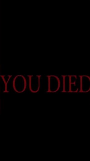 YOU DIED [Dark Souls Meme] #shorts