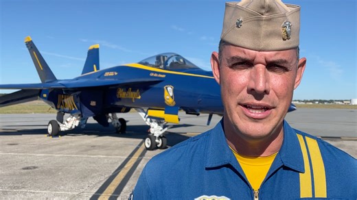 Jacksonville air show: How did Blue Angels commander end up with famous flight team?