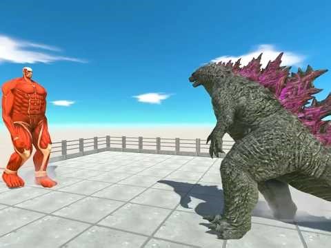 Escape Giant Spikes & Godzilla Breath to Evolve? Animal Battle Simulator Challenge!
