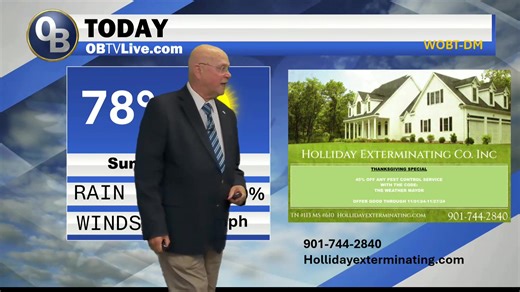 Quick Look at Today's Forecast Holliday Exterminating Co. Inc. | Meteorologist Sam Rikard | Facebook
