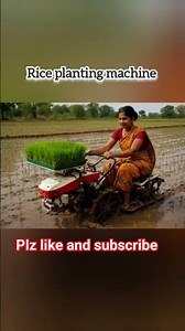 Modern Rice Planting Machine | Drone View Farming | Automatic Rice Transplanter 👇