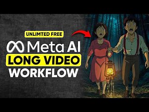 Unlock the SECRET to Long AI Videos FREE & Unlimited 🔥 Meta AI Video Generator