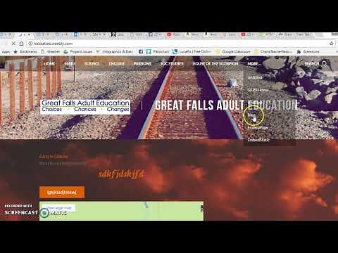 How to Embed Another Webpage into Weebly