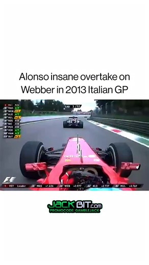 F1 CentralX on Instagram: "🔥 ALONSO’S FEARLESS MOVE — MONZA 2013 🇮🇹 🔥 Monza, 2013. Full throttle. No hesitation. No fear. Fernando Alonso saw the smallest gap on Mark Webber and went for it — at a circuit where speed is everything and mistakes are punished instantly. Late on the brakes, committed through the corner, Alonso sent it like only he can. For a split second, it looked impossible… and then it was done. This wasn’t just an overtake. It was confidence. Precision. Pure racecraft at 300