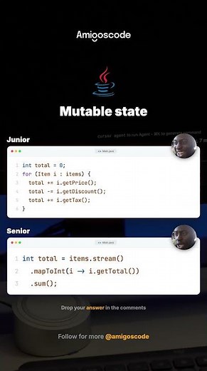 Mutable state will break your app #java #codinginterview #programming